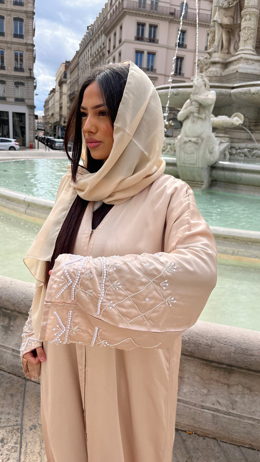 ABAYA BEIGE NOUR